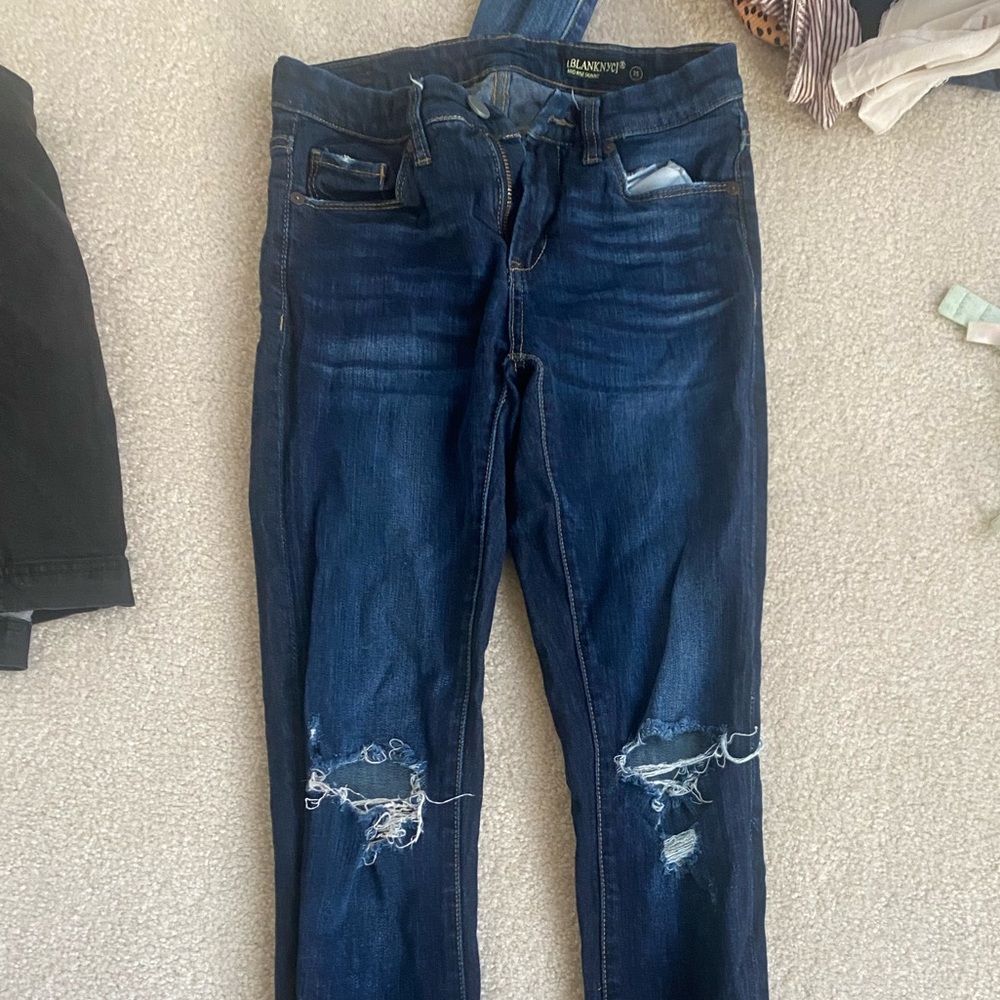 Gently used Blank NYC mid rise jeans